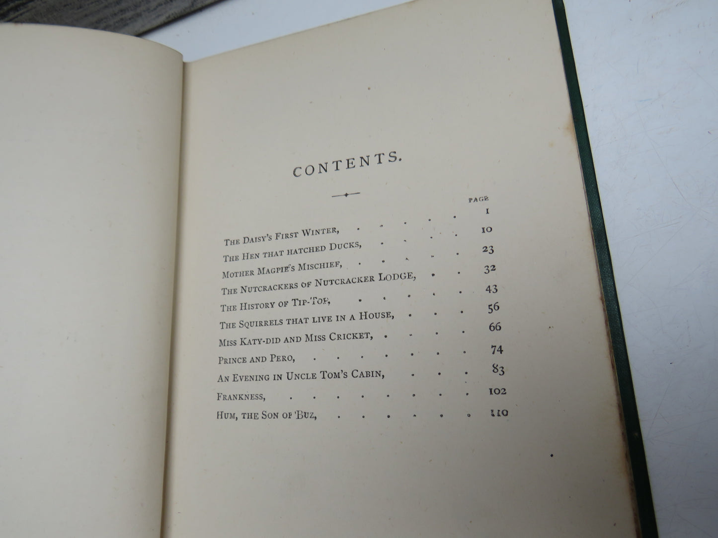 The Daisy's First Winter and Other Stories By Harriet Beecher Stowe 1885