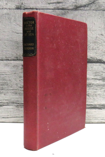 Doctor In The House Doctor At Sea By Richard Gordon 1955 book front cover