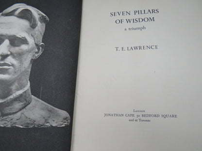 Seven Pillars of Wisdom, A triumph by T. E. Lawrence, 1935 book image 5