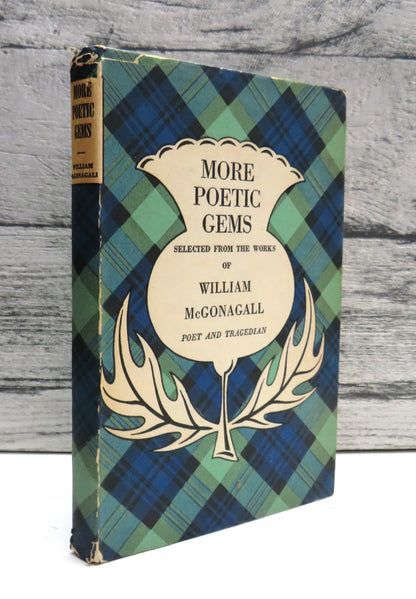 More Poetic Gems Selected From The Works of William McGonagall 1962 book front cover