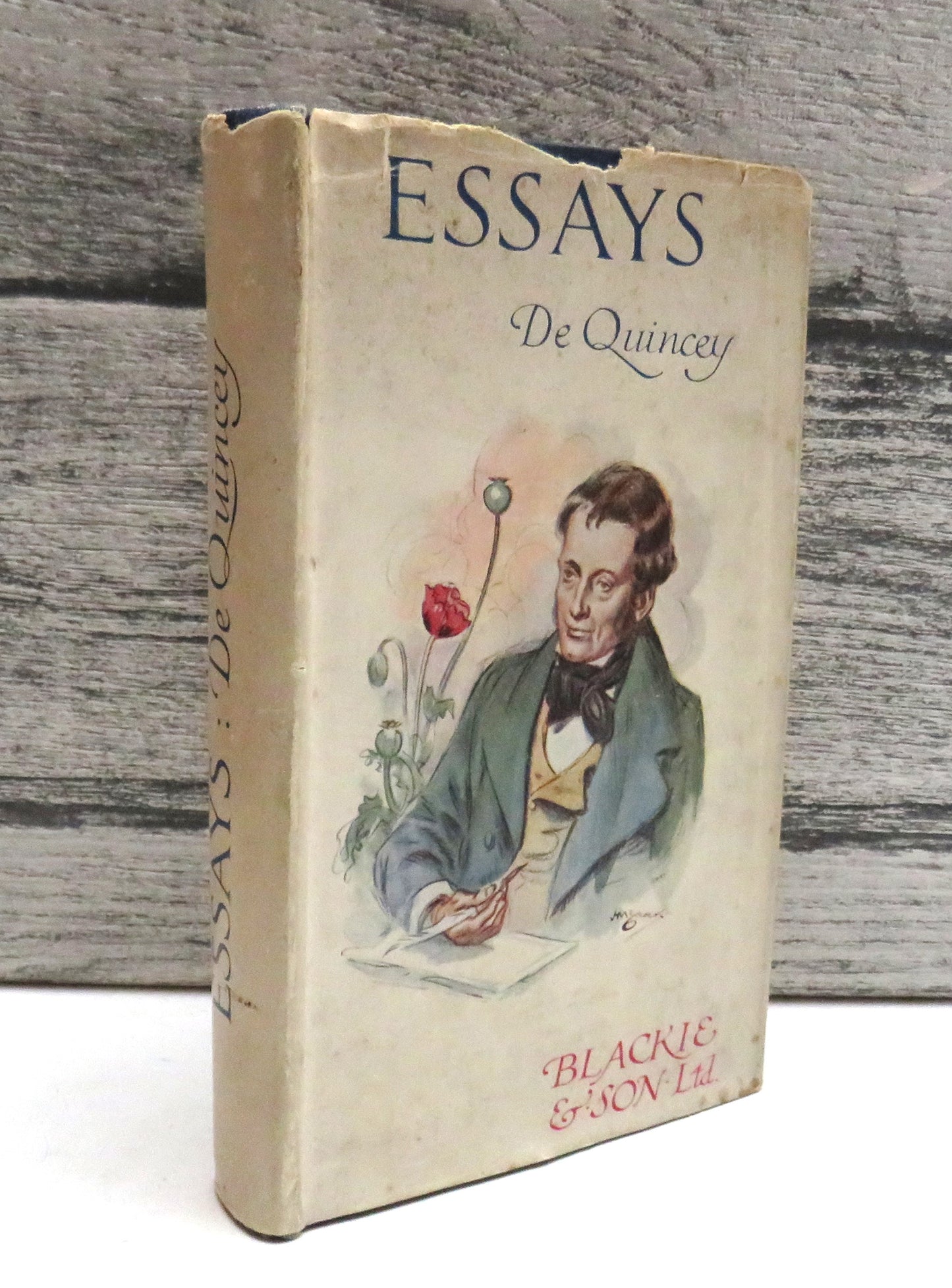 De Quincey Essays Introduction By Charles Whibley (Vintage Literature) book cover