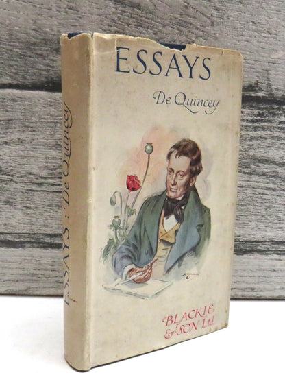 De Quincey Essays Introduction By Charles Whibley (Vintage Literature) book front cover