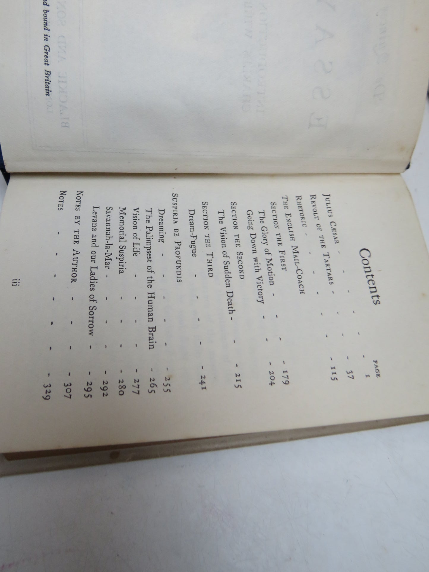 De Quincey Essays Introduction By Charles Whibley (Vintage Literature) book 4