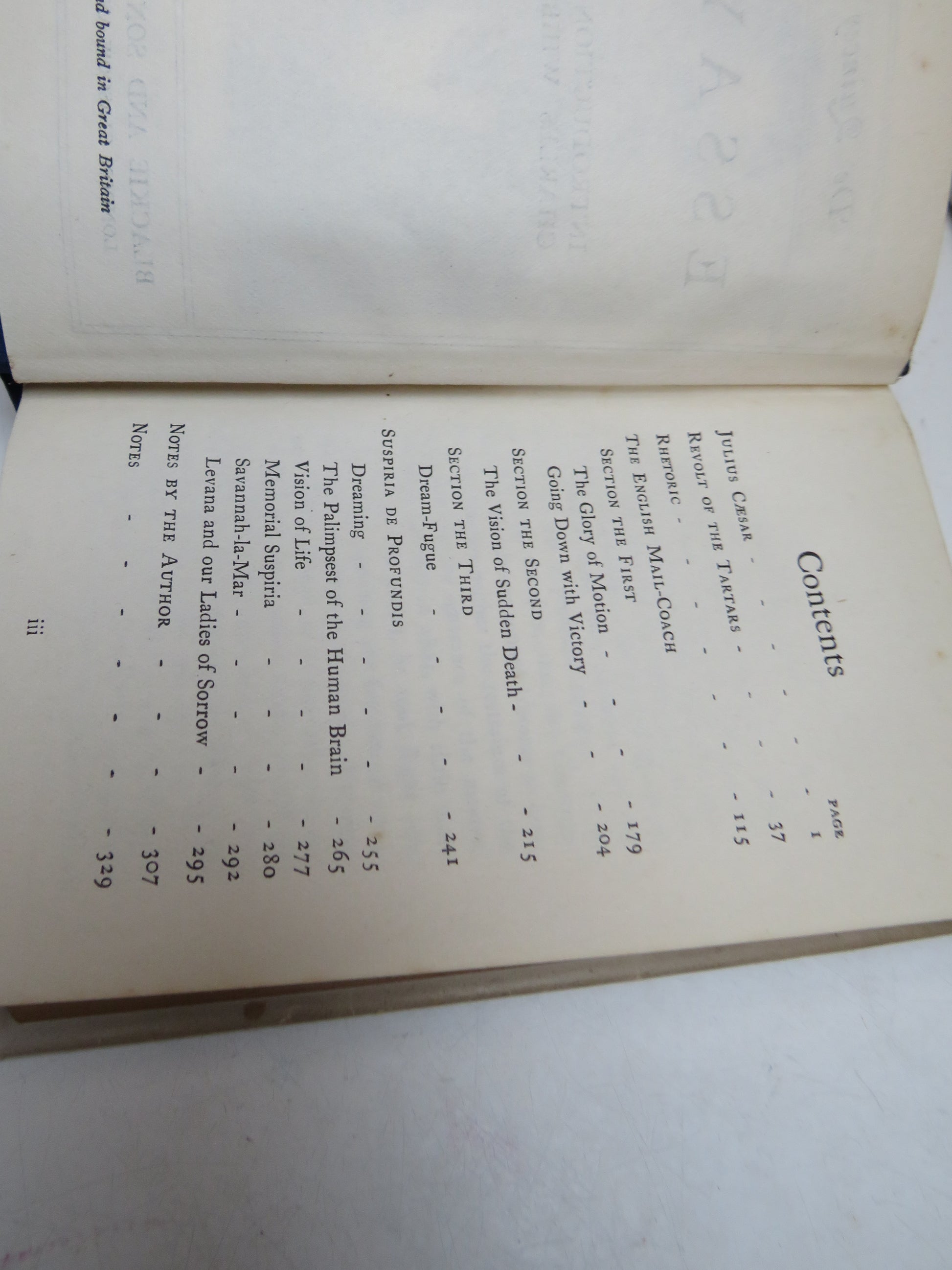 De Quincey Essays Introduction By Charles Whibley (Vintage Literature) book 4