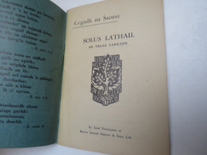 Solis Lathail An Treas Earrann / Cogadh Na Saorsa 1943 (Vintage Gaelic History) book image 3