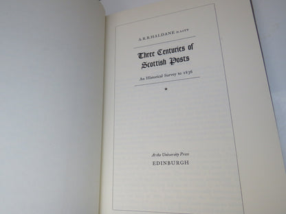 Three Centuries of Scottish Posts An Historical Survey To 1836 By A.R.B Haldane 1971 book image 4