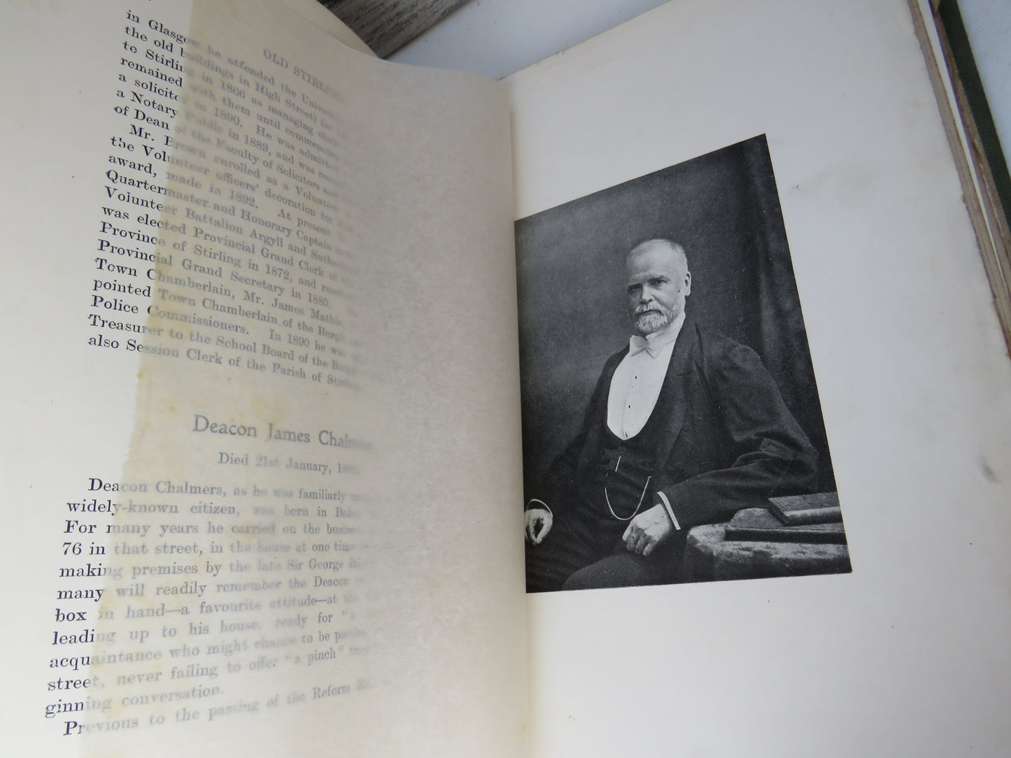 Old Faces, Old Places and Old Stories of Stirling By William Drysdale 1899 2nd Series