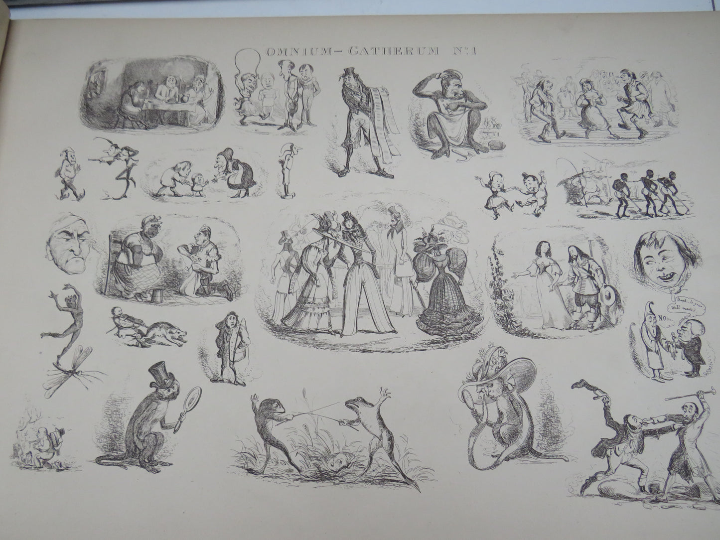 Caricaturist's Scrap Book Omnium Gatherum, The Art of Tormenting By H. Heath, Demonology & Witchcraft, Old Ways and New Ways, Sayings and Doings, Nautical Dictionary