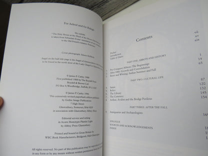 Glastonbury Abbey The Holy House At The Head of the Moors Adventurous By James P. Carley 1996 book image 5