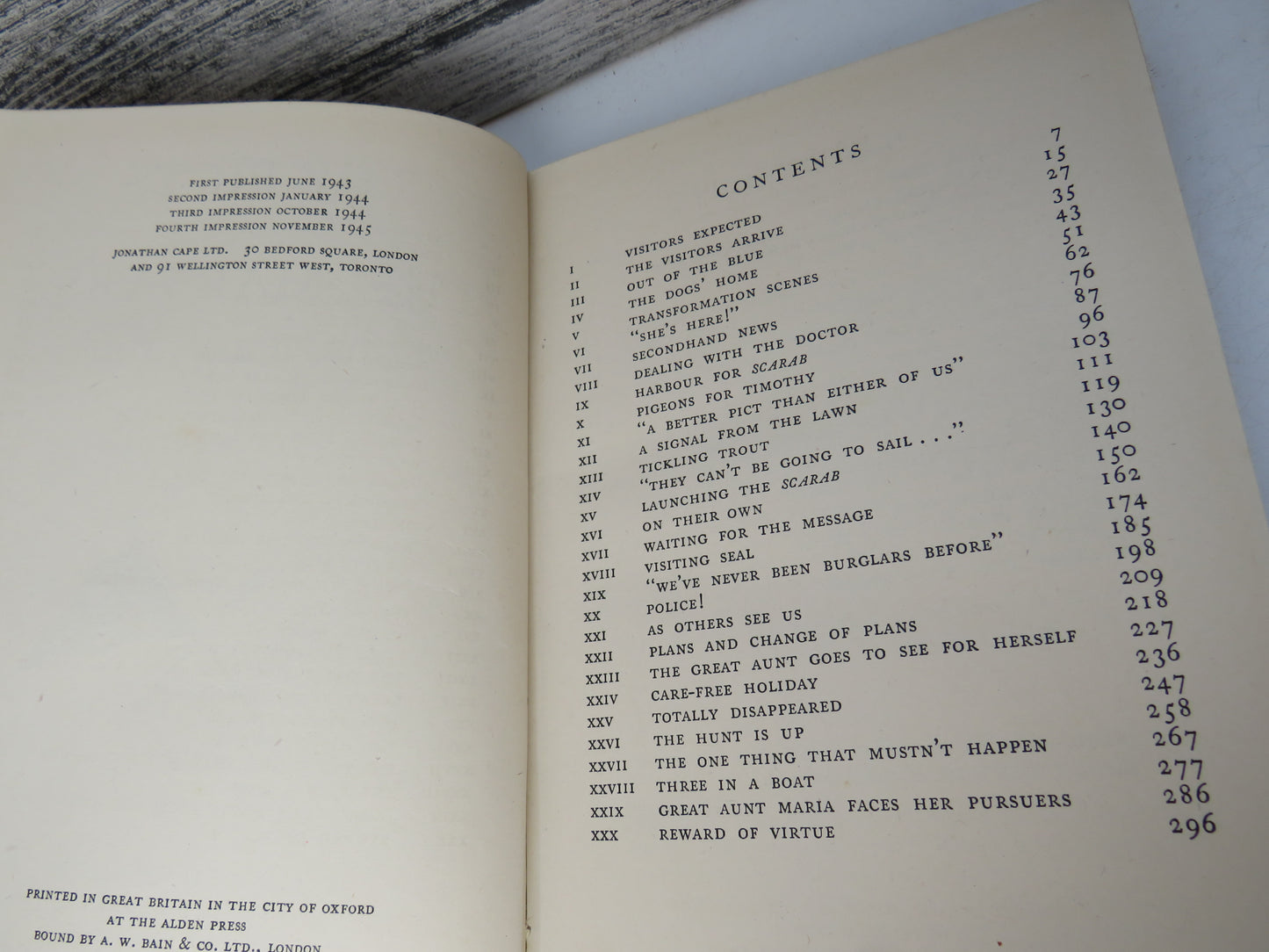 The Picts and The Martyrs: Or, Not Welcome At All By Arthur Ransome 1945