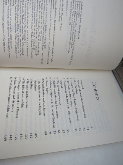 England's Turning Point Essays On 17th Century English History By Christopher Hill 1998 (Modern Hist book image 4