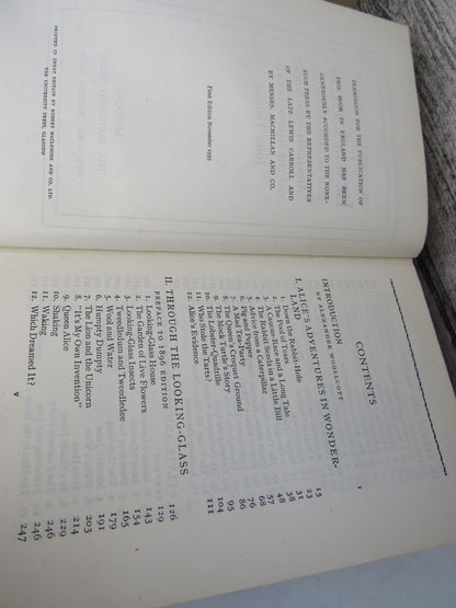 The Complete Works of Lewis Carroll With An Introduction By Alexander Woollcott and The Illustrations By John Tenniel 1939