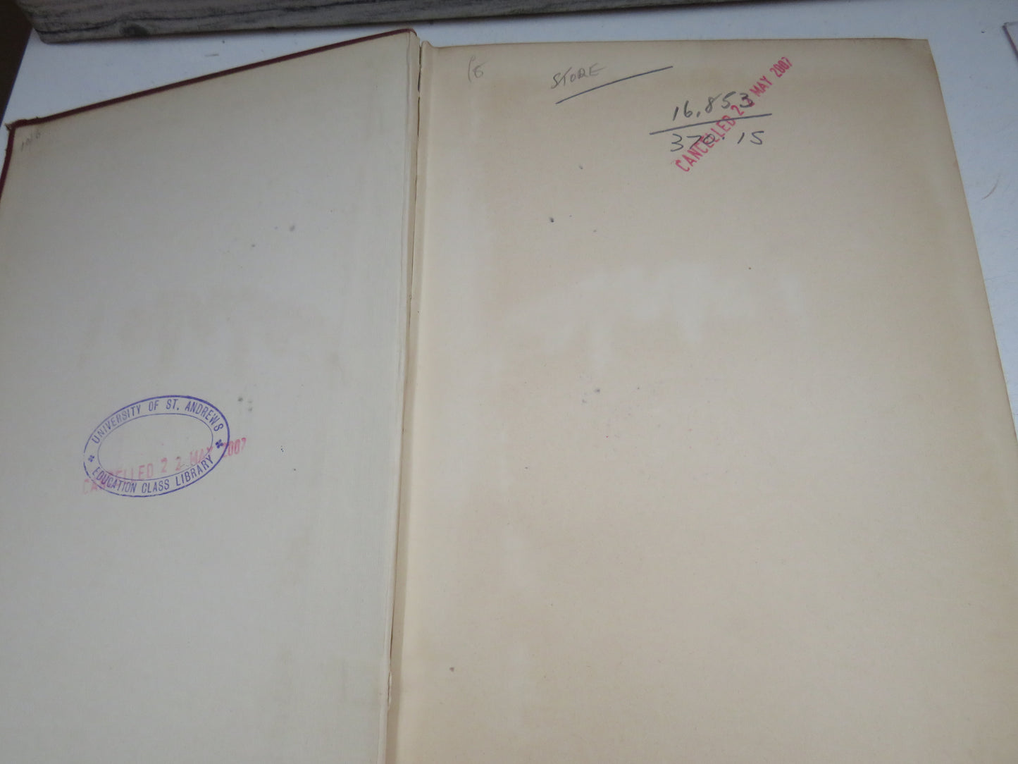 Psychology Applied To Education A Series of Lectures On The Theory & Practice of Education By The Late James Ward 1926