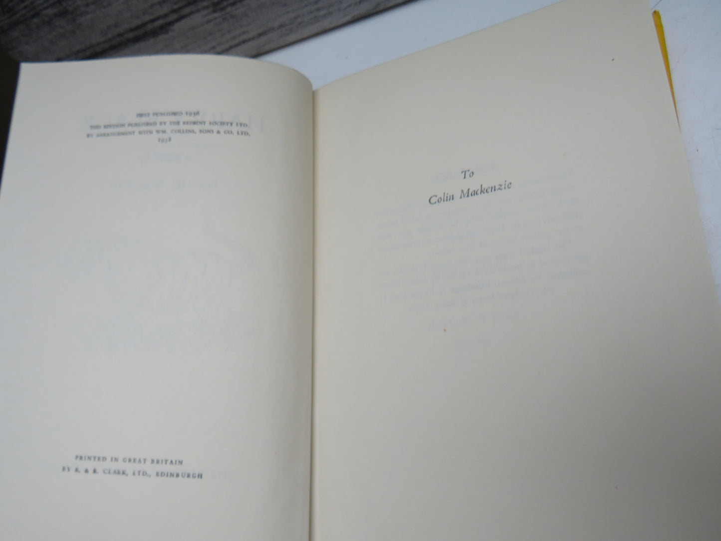 Harry Black A Novel By David Walker 1958