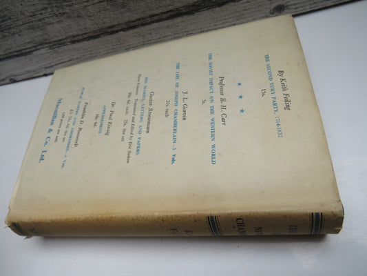The Life of Neville Chamberlain by Keith Feiling, 1946
