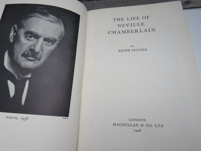 The Life of Neville Chamberlain by Keith Feiling, 1946 book image 3