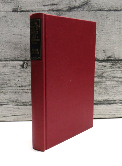 Major Thompson Lives In France and Major Thompson and I by Pierre Daninos 1959 book front cover