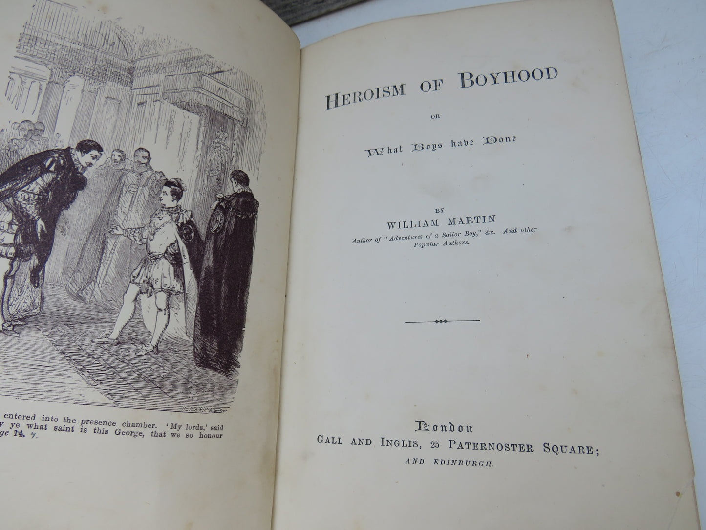 Heroism of Boyhood Or What Boys Have Done By William Martin