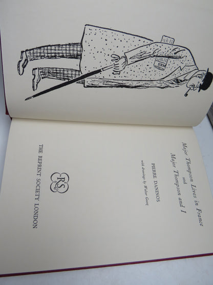 Major Thompson Lives In France and Major Thompson and I by Pierre Daninos 1959 book image 3