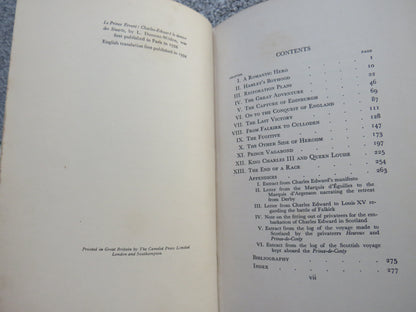 The Wandering Prince Charles Edward Last of the Stuarts By L. Dumont-Wilden Translated From The Fren book image 4