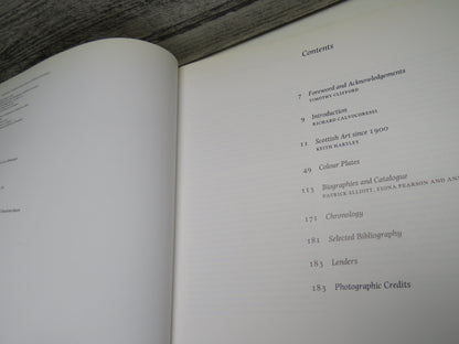 Scottish Art Since 1900 by Keith Hartley, 1989 book image 4
