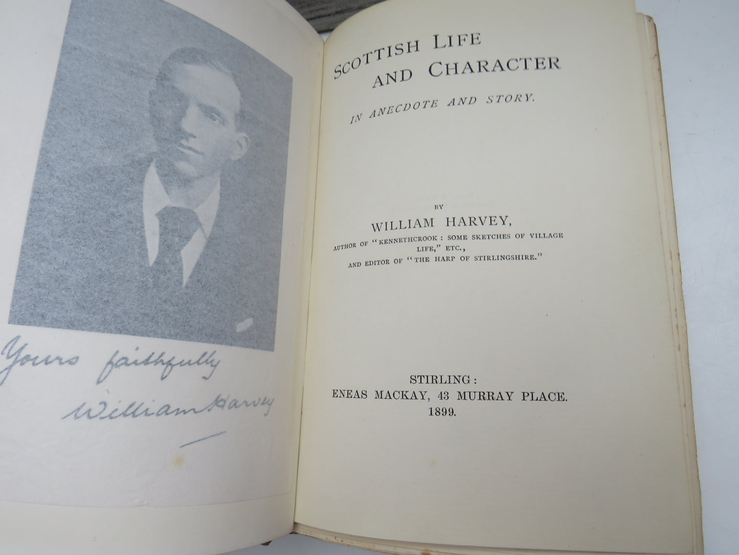 Scottish Life and Character In Anecdote and Story By William Harvey 1899