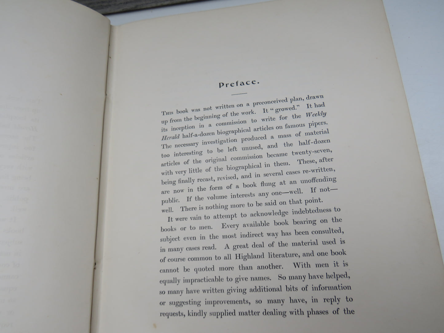 The Highland Bagpipe Its History, Literature and Music By W. L. Manson 1901