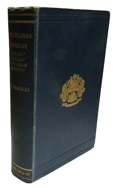 Shakespearean Tragedy Lectures On Hamlet, Othello, King Lear, Macbeth By A.C. Bradley 1924 book front cover