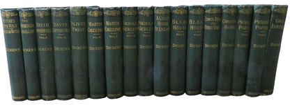 Collection of 17 19thC Books By Charles Dickens Inc David Copperfield, Oliver Twist book front cover