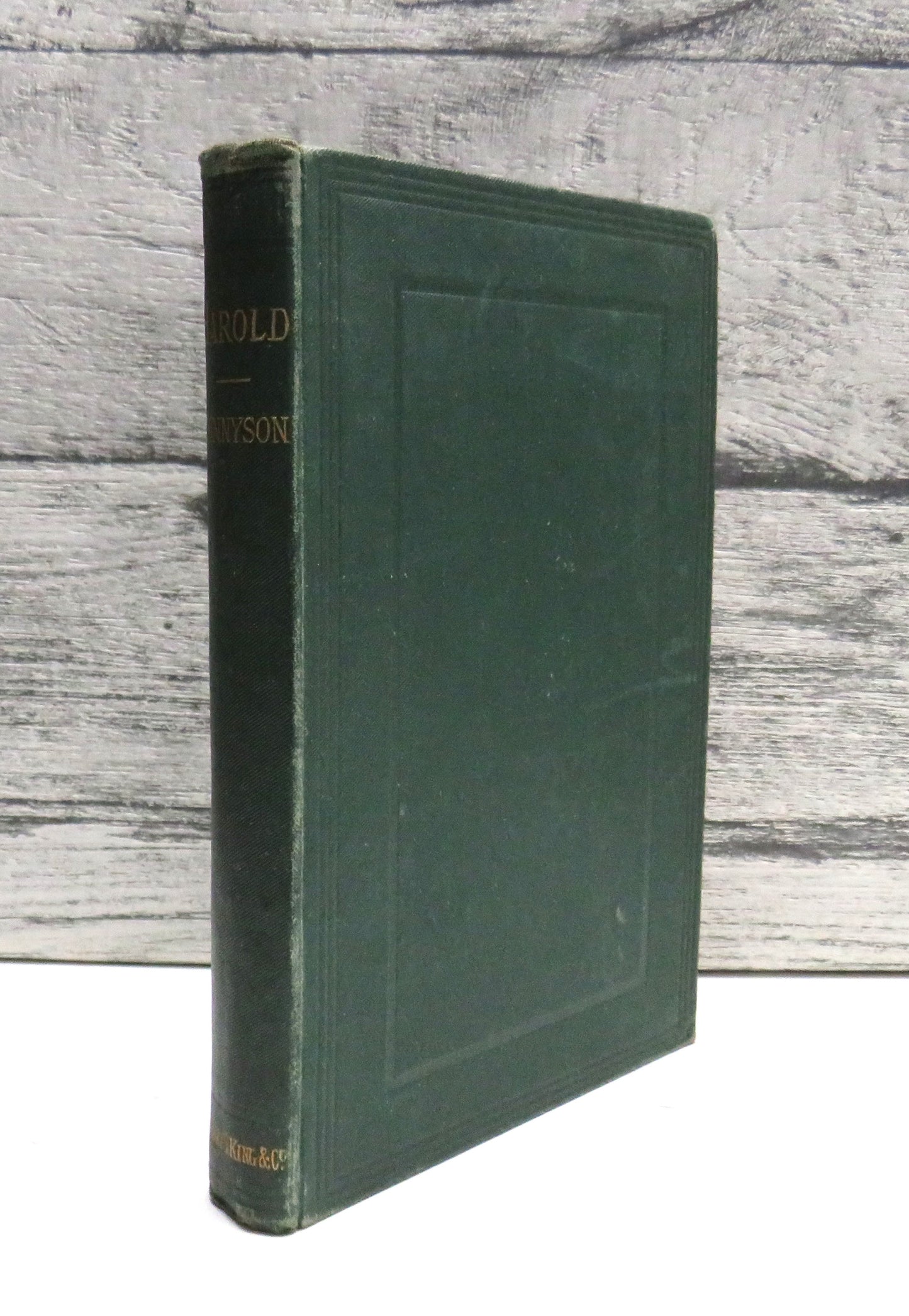 Harold A Drama By Alfred Tennyson 1877