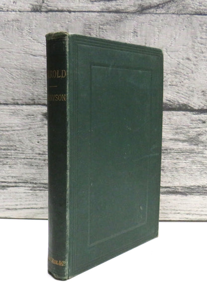 Harold A Drama By Alfred Tennyson 1877 book front cover