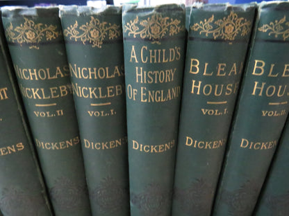 Collection of 17 19thC Books By Charles Dickens Inc David Copperfield, Oliver Twist book image 4