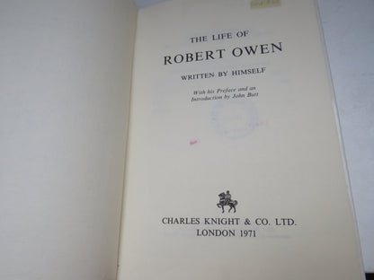 The Life of Robert Owen Written By Himself 1971 (Modern Biography Book) book image 4