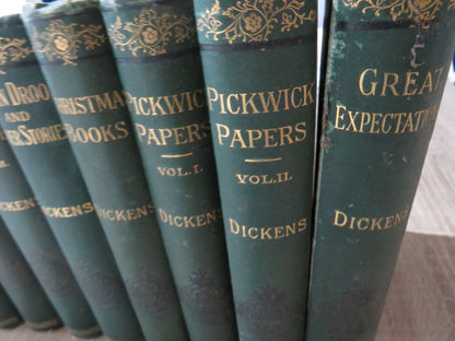 Collection of 17 19thC Books By Charles Dickens Inc David Copperfield, Oliver Twist book image 6