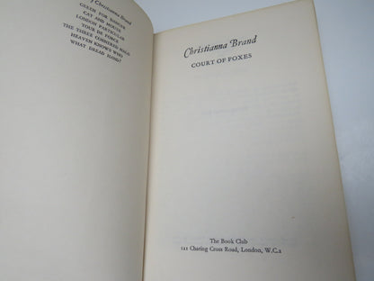 Court of Foxes By Christianna Brand 1969 book image 5