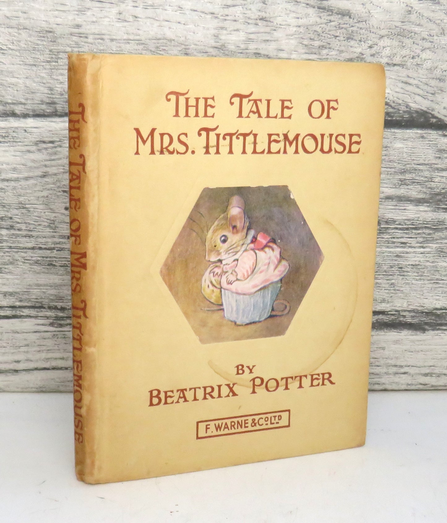 The Tale of Mrs. Tittlemouse By Beatrix Potter Vintage Children's Book