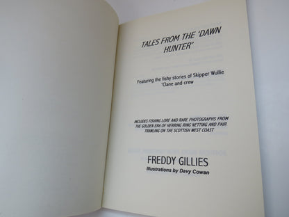 Tales From The Dawn Hunter Featuring The Fishy Stories of Skipper Wullie Clane and Crew book image 3