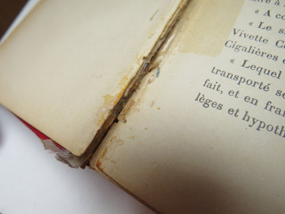 Lettres De Mon Moulin Par Alphonse Daudet 1891 Antique French Book book image 6