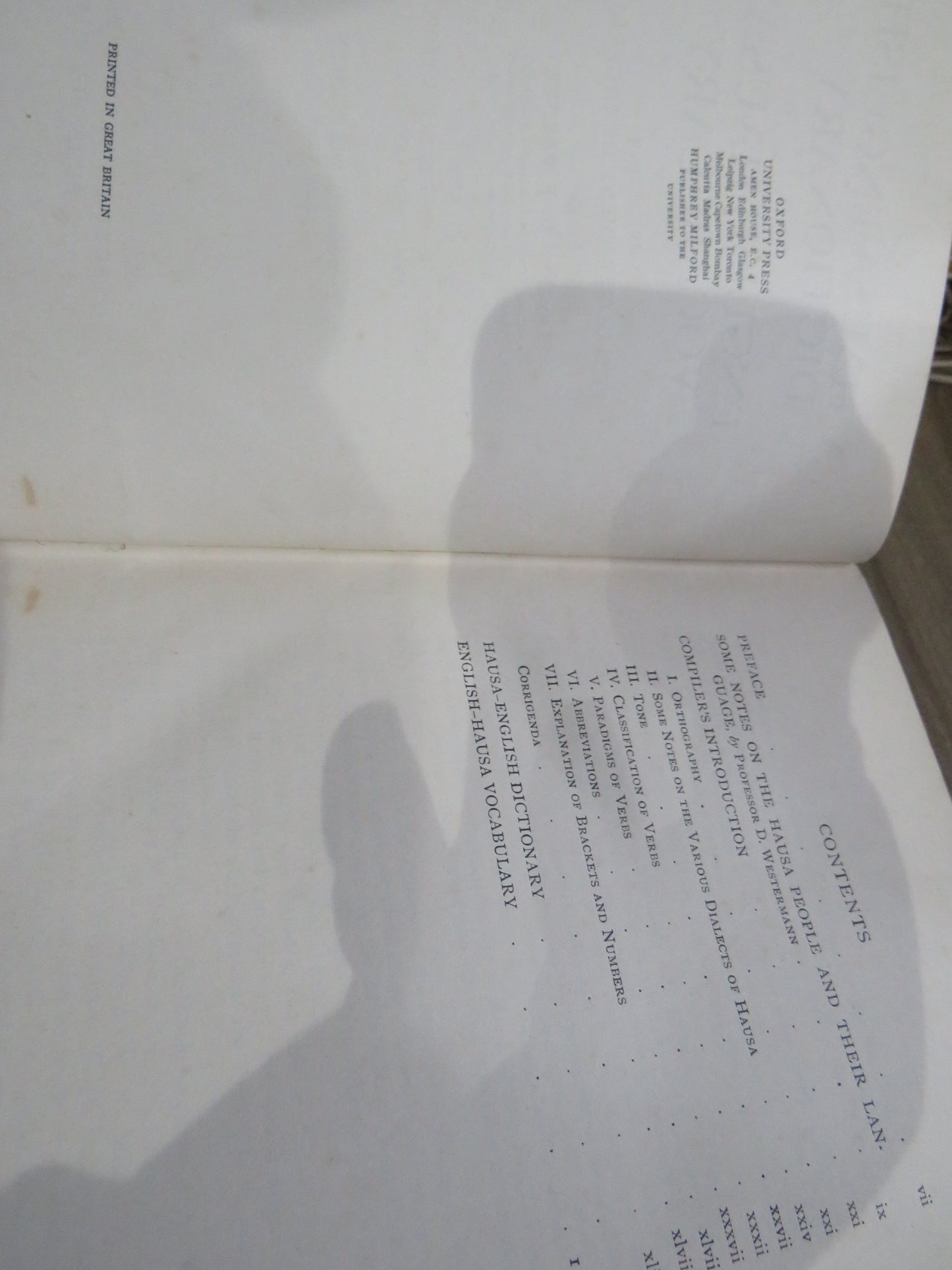 A Hausa-English Dictionary and English-Hausa Vocabulary Compiled For The Government of Nigeria By The Rev. G. P. Bargery 1934