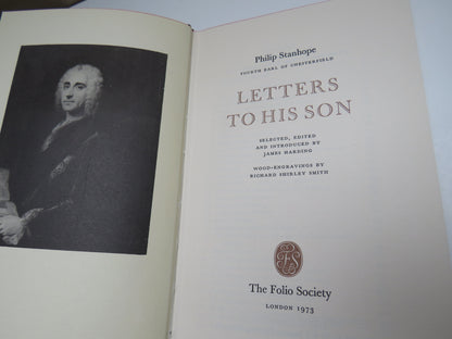 Philip Stanhope Fourth Earl of Chesterfield Letters To His Son 1973 Folio Society book image 5