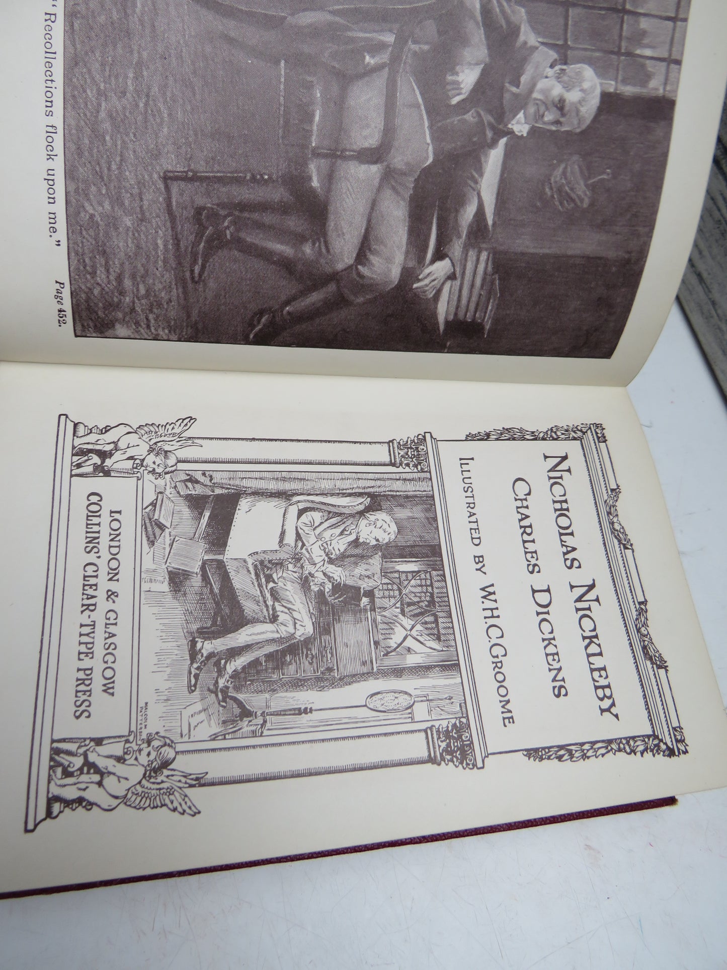 Nicholas Nickleby By Charles Dickens Illustrated By W.H.C. Groome