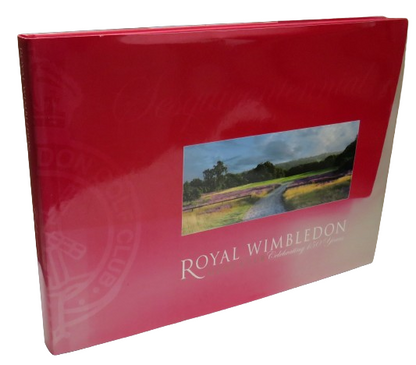 Royal Wimbledon Golf Club Celebrating 150 Years 2014 book front cover