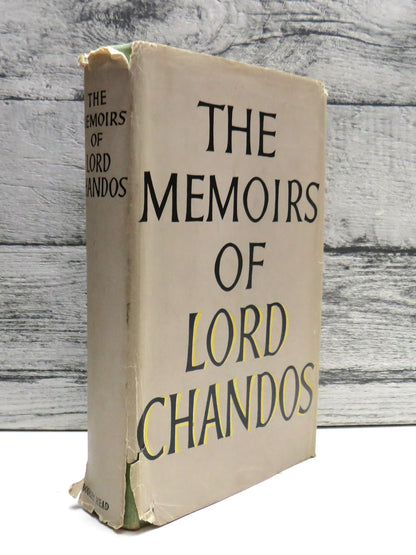 The Memoirs of Lord Chandos by Oliver Lyttelton, Viscont Chandos, 1962 book front cover