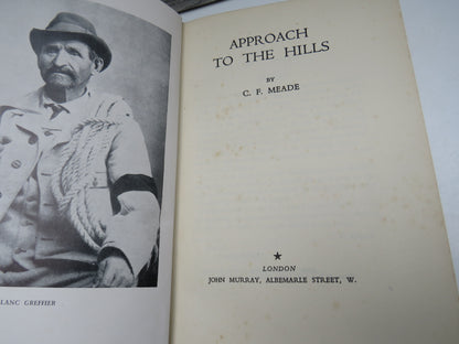 Approach To The Hills by C. F. Meade, 1940, First Edition book image 3