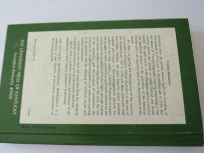 Frontier Kentucky By Otis K. Rice 1975 book image 2