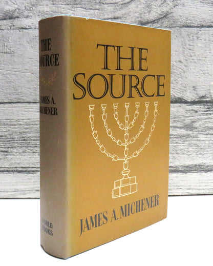 The Source by James A. Michener, 1966 book front cover