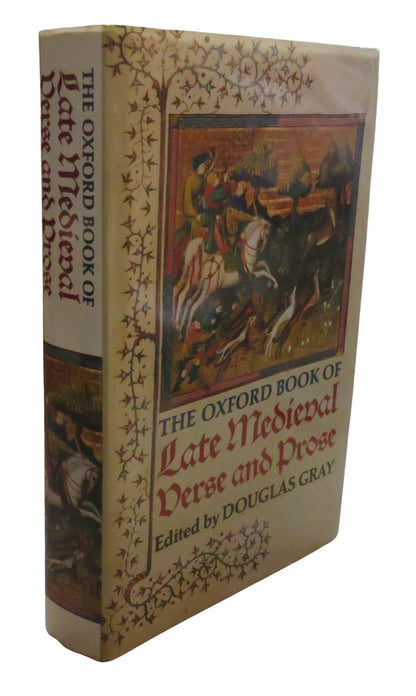 The Oxford Book Of Late Medieval Verse and Prose Edited By Douglas Gray 1985 book front cover