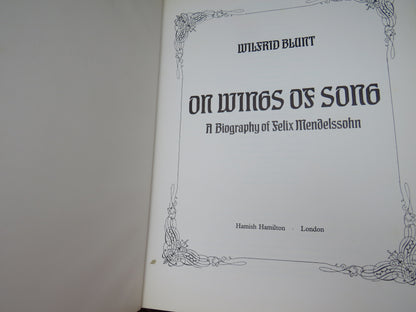 Wings of Song A Biography of Felix Mendelssohn By Wilfrid Blunt 1974 (Vintage Music Biography) book image 4