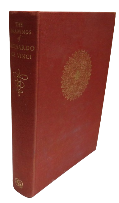 The Drawings of Leonardo Da Vinci Compiled, Introduced and Annotated by A.R.  Popham 1952 book front cover