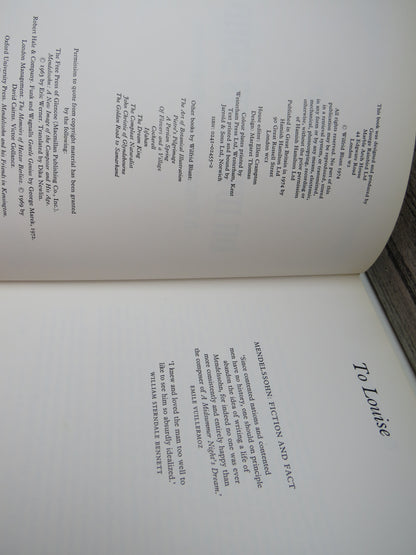 Wings of Song A Biography of Felix Mendelssohn By Wilfrid Blunt 1974 (Vintage Music Biography) book image 5